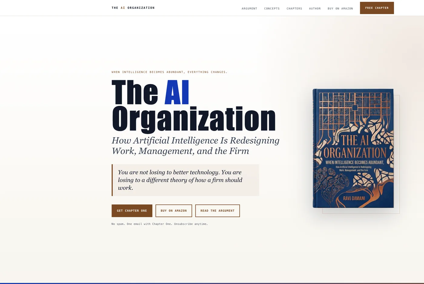 The AI Organization on aiorganizationbook.com