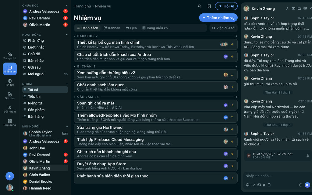 FabricLoop Nhiệm vụ
